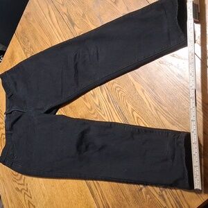 DEMOCRACY Jeans Womens 10 BLACK DENIM Preowned AB SOLUTION Pants Used